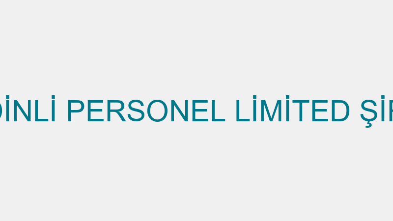 ŞEMDİNLİ PERSONEL LİMİTED ŞİRKETİ