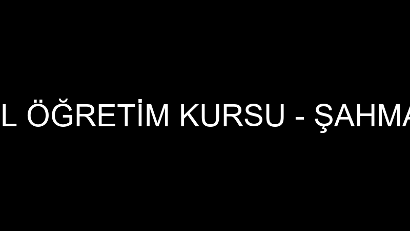 Tek Yıldız Özel Öğreti̇m Kursu - Şahmaz Özel Eği̇ti̇m