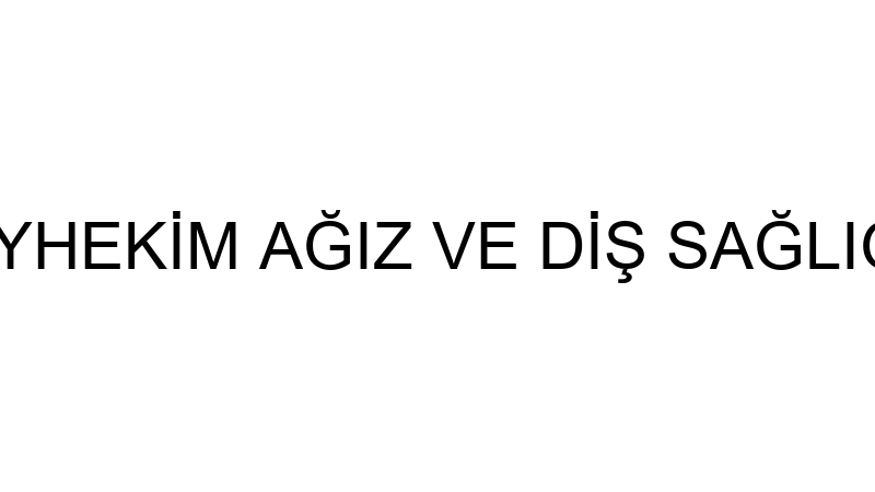 T.c.s.b. Beyheki̇m Ağız Ve Di̇ş Sağlığı Merkezi̇