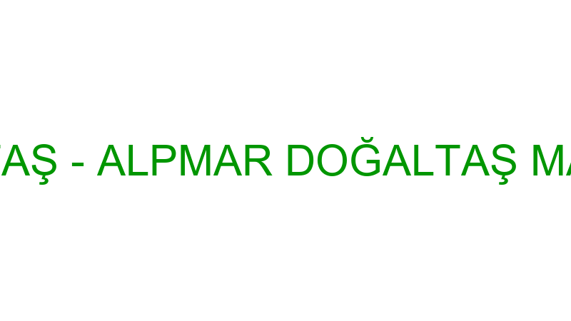 Alpmar Doğaltaş - Alpmar Doğaltaş Madenci̇li̇k İnşaa