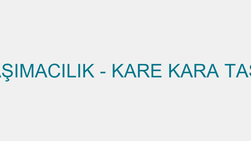Kare Kara Taşımacılık - Kare Kara Taşımacılık Loji̇