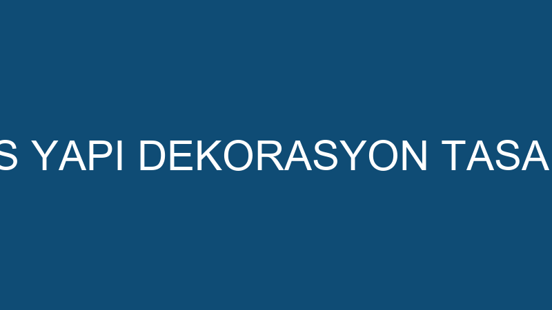 Mobsi̇s - Mobsi̇s Yapı Dekorasyon Tasarım İnşaat Mob — Duvar Dekorasyon