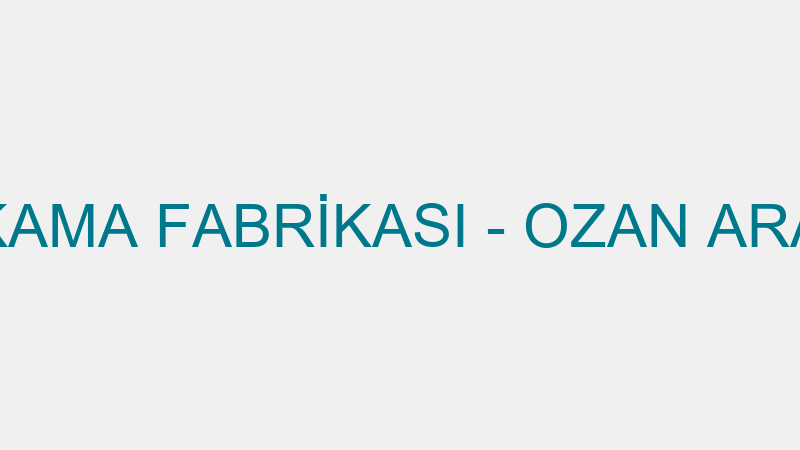 Safi̇r Doğaltaş - Safi̇r Doğaltaş San.ti̇c.ltd.şti̇.