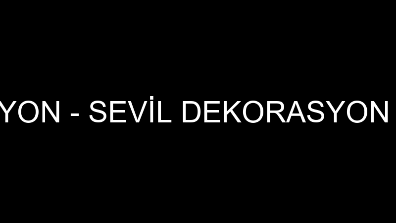 Sevi̇l Dekorasyon - Sevi̇l Dekorasyon Mutfak İnşaat