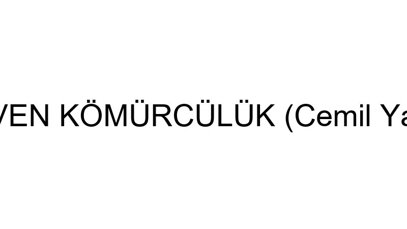 Güven Kömürcülük (Cemi̇l Yarar) — Masa-Sandalye Kiralama