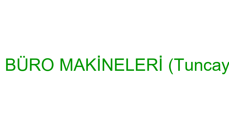 Eren Büro Maki̇neleri̇ (Tuncay Eren)