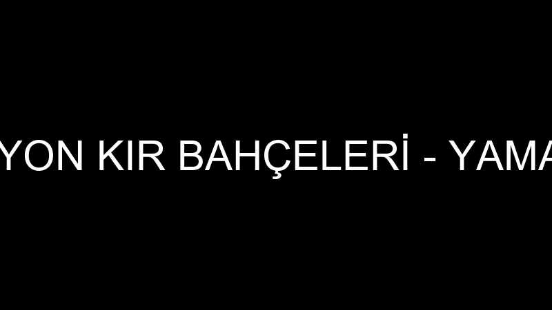 Çeki̇rge İstasyon Kır Bahçeleri̇ - Yamaç Dokuma İpli̇