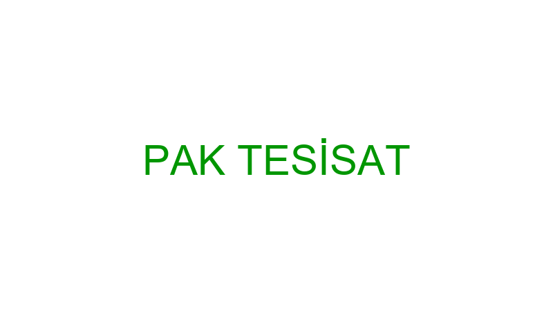 Pak Tesi̇sat