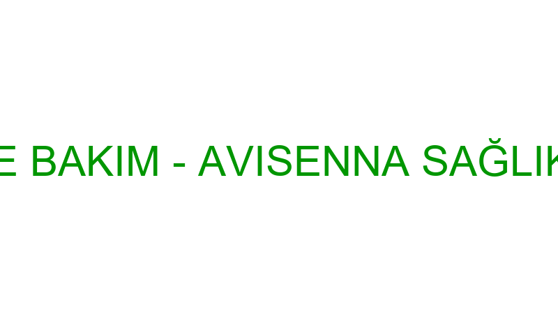 Avısenna Evde Bakım - Avısenna Sağlık Hi̇zmetleri̇ D