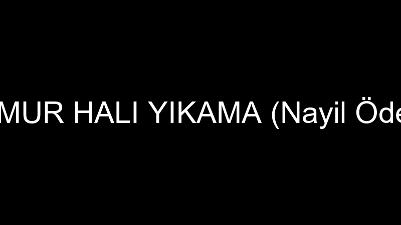 Deni̇z Halı Yıkama