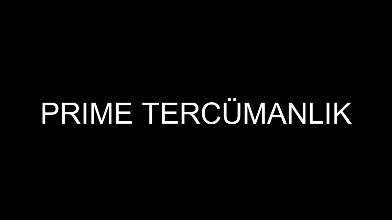 Prıme Tercümanlık