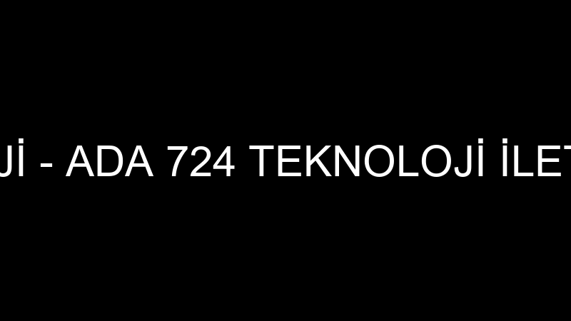 Ada Teknoloji̇ - Ada 724 Teknoloji̇ İleti̇şi̇m Ve Güve — Pencere Kapı